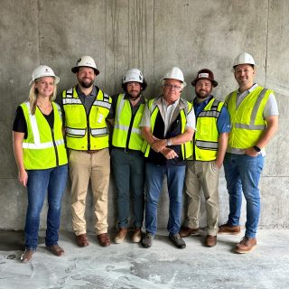 Hub Knoxville Celebrates Topping Out!